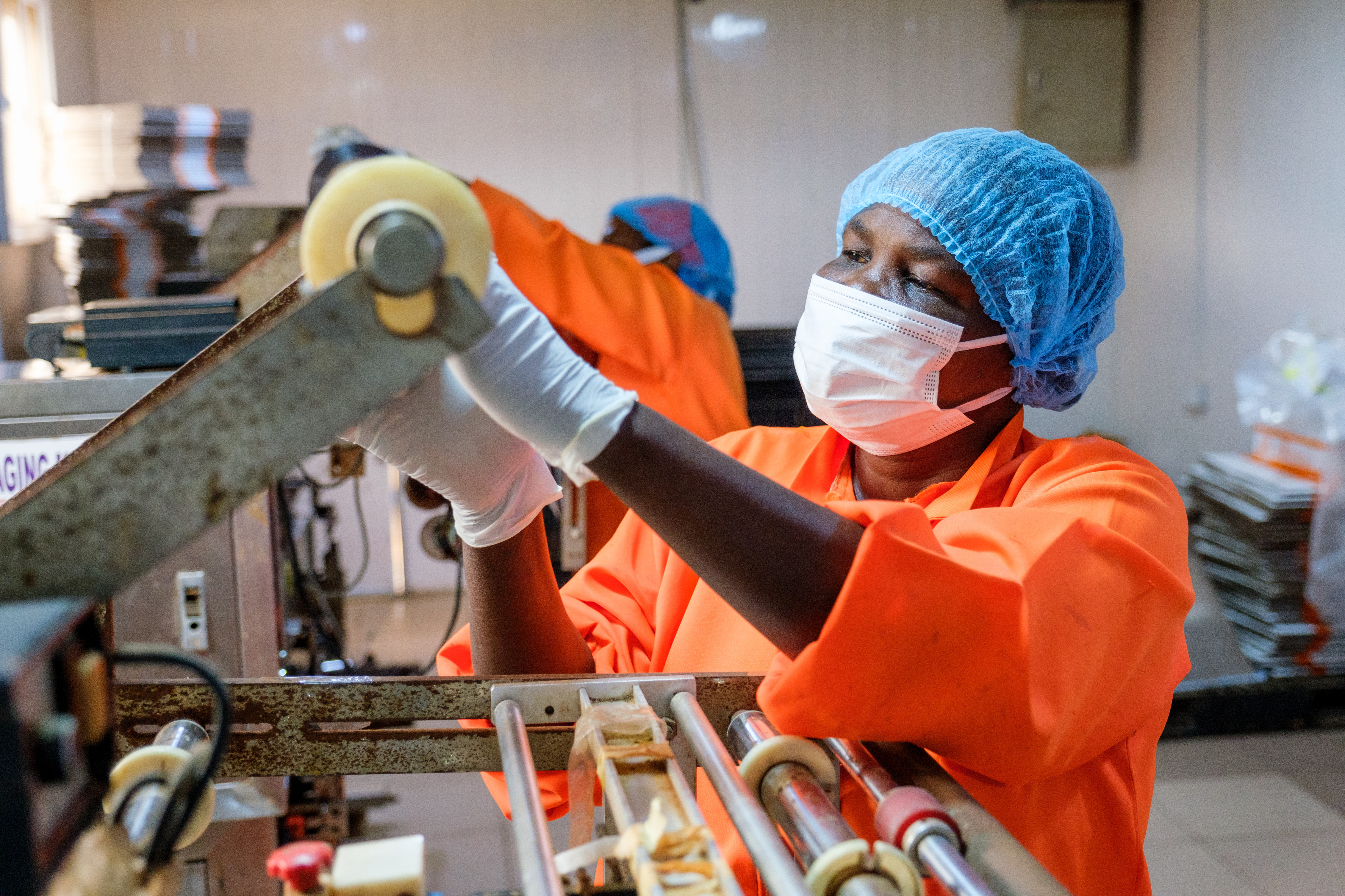 AACE Foods employee at work 