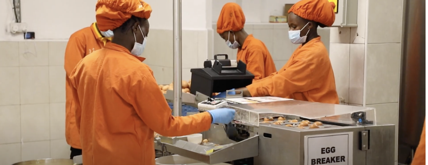 Photo of Pristine Foods workers 